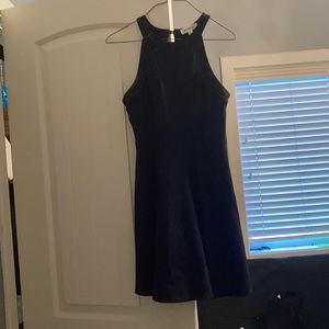 navy blue dress
